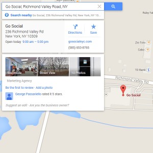 Go Social Google Business View Map Picture